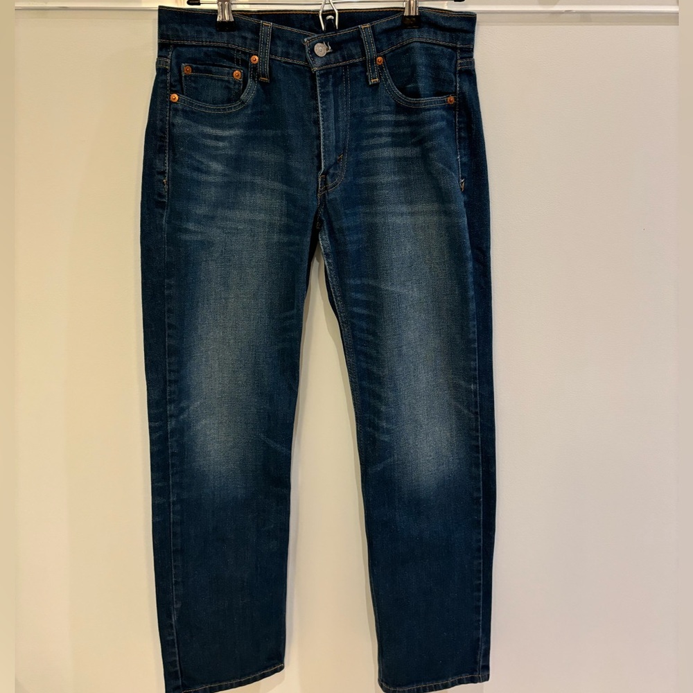 Levi blue jeans